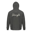Strength - "Misty Mind" Hoodie charcoal melange 2