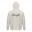 Strength - "Misty Mind" Hoodie Off White 2