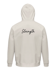 Strength - "Misty Mind" Hoodie Off White 2