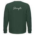Strength - "Misty Mind" Sweatshirt Bottle Green 2