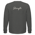 Strength - "Misty Mind" Sweatshirt Grey Melange 2