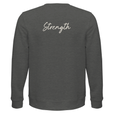 Strength - "Misty Mind" Sweatshirt Grey Melange 2