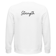 Strength - "Misty Mind" Sweatshirt White 2