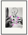 Synch'd Hands Framed print 13x18 cm / 5x7″ White frame 1
