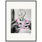 Synch'd Hands Framed print 13x18 cm / 5x7″ White frame 1