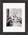 Synch'd Hands Framed print 15x20 cm / 6x8″ Black frame 57