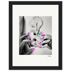 Synch'd Hands Framed print 15x20 cm / 6x8″ Black frame 63
