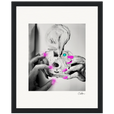 Synch'd Hands Framed print 20x25 cm / 8x10″ Black frame 67