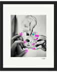 Synch'd Hands Framed print 20x25 cm / 8x10″ Black frame 67
