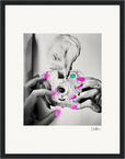 Synch'd Hands Framed print 27x35 cm / 11x14″ Black frame 73