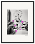 Synch'd Hands Framed print 27x35 cm / 11x14″ Black frame 73