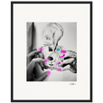 Synch'd Hands Framed print 40x50 cm / 16x20″ Black frame 59