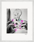 Synch'd Hands Framed print 40x50 cm / 16x20″ White frame 13