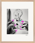 Synch'd Hands Framed print 40x50 cm / 16x20″ Wood frame 35