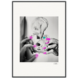 Synch'd Hands Framed print 70x100 cm / 28x40″ Black frame 60