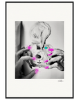Synch'd Hands Framed print 70x100 cm / 28x40″ Black frame 60