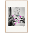 Synch'd Hands Framed print 70x100 cm / 28x40″ Wood frame 29