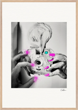 Synch'd Hands Framed print 70x100 cm / 28x40″ Wood frame 29