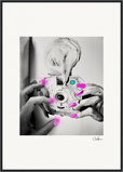 Synch'd Hands Framed print A1 (59.4 x 84.1 cm) Black frame 64