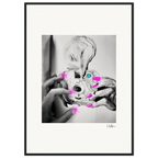 Synch'd Hands Framed print A1 (59.4 x 84.1 cm) Black frame 64