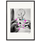 Synch'd Hands Framed print A1 (59.4 x 84.1 cm) Black frame 52