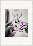 Synch'd Hands Framed print A1 (59.4 x 84.1 cm) White frame 21