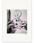 Synch'd Hands Framed print A1 (59.4 x 84.1 cm) White frame 12