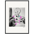 Synch'd Hands Framed print A2 (42 x 59.4 cm) Black frame 75