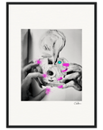 Synch'd Hands Framed print A2 (42 x 59.4 cm) Black frame 75
