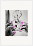 Synch'd Hands Framed print A2 (42 x 59.4 cm) White frame 22