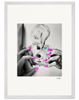 Synch'd Hands Framed print A2 (42 x 59.4 cm) White frame 10