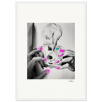 Synch'd Hands Framed print A2 (42 x 59.4 cm) White frame 22
