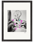 Synch'd Hands Framed print A3 (29.7 x 42 cm) Black frame 64