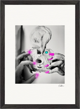 Synch'd Hands Framed print A3 (29.7 x 42 cm) Black frame 64