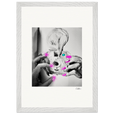 Synch'd Hands Framed print A3 (29.7 x 42 cm) White frame 8