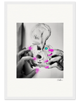 Synch'd Hands Framed print A3 (29.7 x 42 cm) White frame 23
