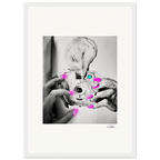 Synch'd Hands Framed print A3 (29.7 x 42 cm) White frame 23