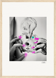 Synch'd Hands Framed print A3 (29.7 x 42 cm) Wood frame 41