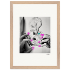 Synch'd Hands Framed print A3 (29.7 x 42 cm) Wood frame 27