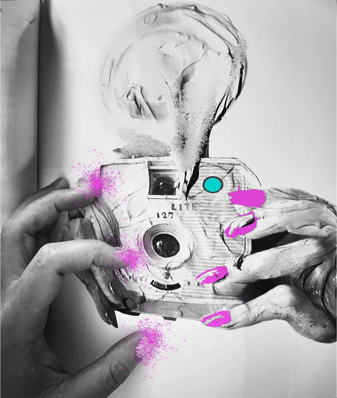 Synch'd Hands, Photo Art by ClaraXenia