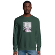 Synergy - "Synch´d Hands" Sweatshirt Bottle Green 3