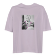 Synergy Synch'd Hands Organic Women's Oversized T-shirt lilak flat front
