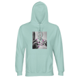 Synergy Synch'd Hands Recycled Blend Unisex Hoodie arctic blue flat front