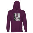 Synergy Synch'd Hands Recycled Blend Unisex Hoodie astral purple flat front