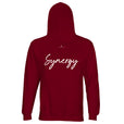 Synergy - "Synch'd Hands" Hoodie Burgundy 3