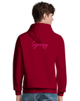 Synergy - "Synch´d Hands" Hoodie Burgundy XS 4