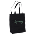 Synergy - "Synch´d Hands" Tote Bag Black 3