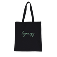 Synergy - "Synch´d Hands" Tote Bag Black 2