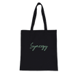 Synergy - "Synch´d Hands" Tote Bag Black 2