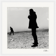 The Space We Share Framed print 30x30 cm / 12x12″ White frame